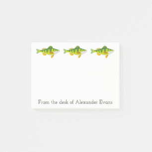 Stangen-Fischen Post-it Klebezettel