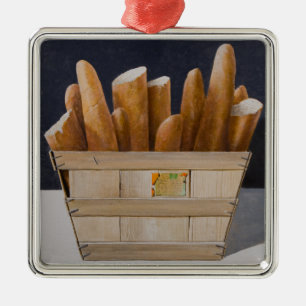 Stangenbrote 2010 silbernes ornament