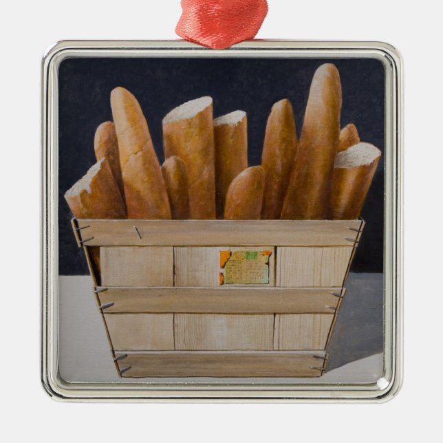 Stangenbrote 2010 silbernes ornament (Vorne)