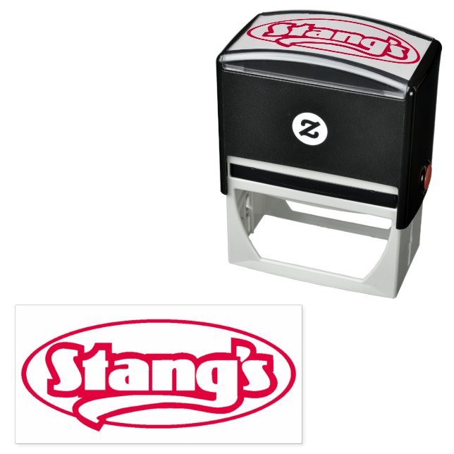 Stang's Hotdogs  Permastempel (Beispiel)