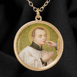 Stanislaus Kostka (SNV 25) Vergoldete Kette<br><div class="desc">Wenn gemobdete junge Menschen einen himmlischen Fürsprecher brauchen, müssen sie nur auf St. Stanislaus Kostka blicken. Nicht zu verwechseln mit seinem Namensvetter St. Stanislaus Szczepanowsky von Krakau (1030-1079), war St. Stanislaus Kostka (1550-1568) ein junger polnischer Adlige, der von seinem eigenen Bruder Paul, der seinen jüngeren Bruder gefunden hatte, an seiner...</div>