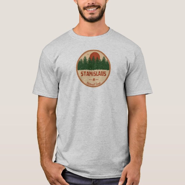 Stanislaus National Forest T-Shirt (Vorderseite)