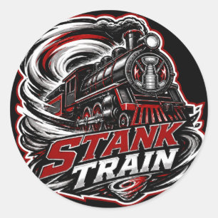 Stank Train Carolina Hockey Aufkleber