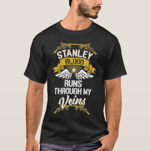 Stanley Blogs läuft durch meine Venen T-Shirt