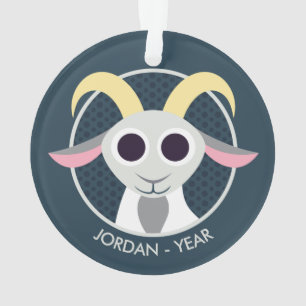 Stanley die Ziege Ornament