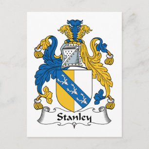 Stanley Familienwappen Postkarte