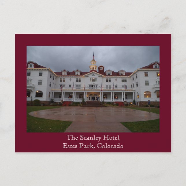 Stanley Hotel Postcard Postkarte (Vorderseite)