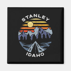 Stanley Idaho Gebirge Urlaub Camping Souvenir Magnet