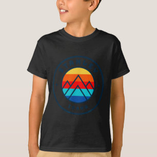 Stanley Idaho Skifahren Snowboarden Familien Skiur T-Shirt