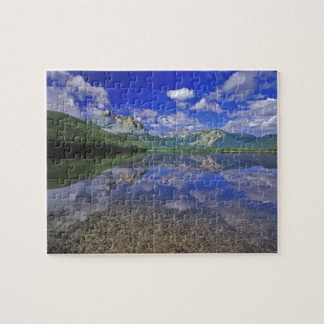 Stanley Lake im Sawzahngebirge von Idaho Puzzle (Horizontal)