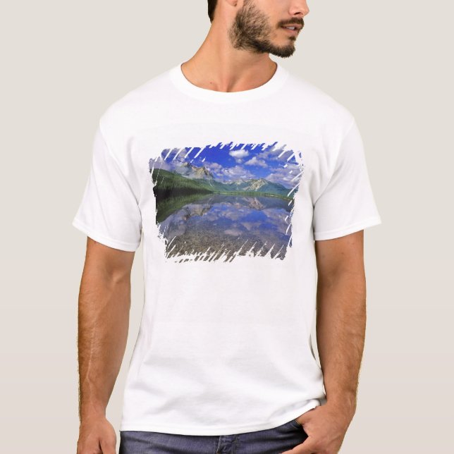 Stanley Lake im Sawzahngebirge von Idaho T-Shirt (Vorderseite)