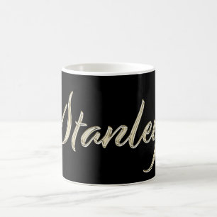 Stanley Name whitegold Tasse Teetasse Kaffeetasse