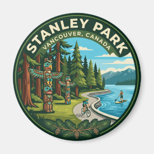 Stanley Park Kanada Magnet