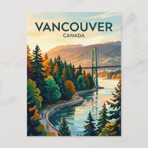 Stanley Park Kanada Postkarte