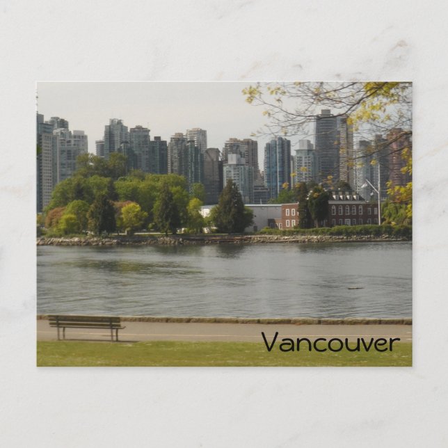Stanley Park, Vancouver, BC Postkarte (Vorderseite)