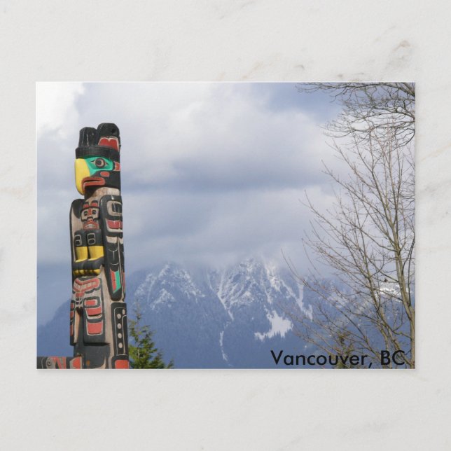 Stanley Park, Vancouver, BC Postkarte (Vorderseite)