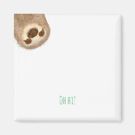 Stanley sloth 'oh hi' Magnet
