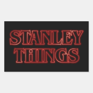 Stanley Things Rechteckiger Aufkleber