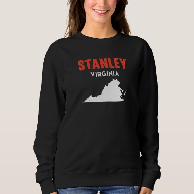 Stanley Virginia USA State America Travel Virginia Sweatshirt (Vorderseite)