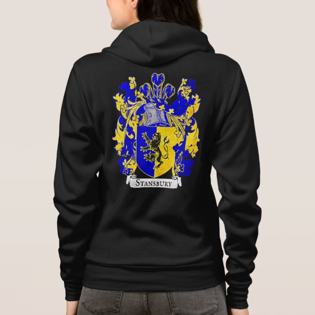 Stansbury Coat of Arms Women's Hoodie (Rückseite)