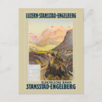 Stansstad-Engelberg Vintage Poster 1910