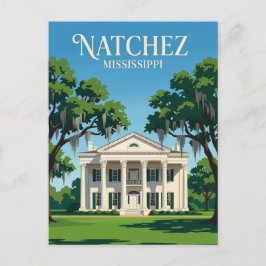 Stanton Hall Mississippi Postkarte