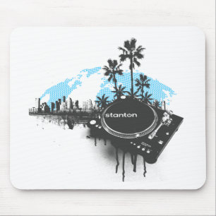 Stanton Miami - DJ Turntable-Musik-Disc-Jockey Mousepad