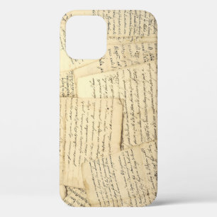 Stapel alter Vintage-Manuskripte Case-Mate iPhone Hülle