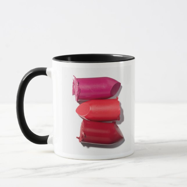 Stapel defekter Lippenstift Tasse (Links)