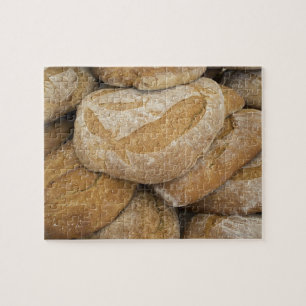 Stapel der großen Brotlaibe Puzzle