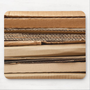 Stapel der Pappe Mousepad