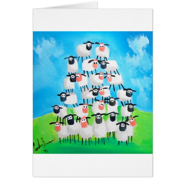 Stapel der Schafe (Vorne)