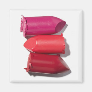 Stapel gebrochener Lippenstift Magnet