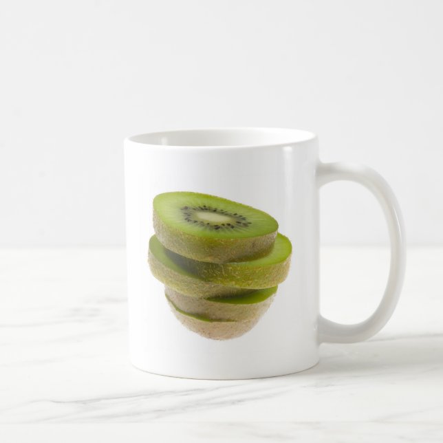 Stapel geschnittene Kiwi Tasse (Rechts)