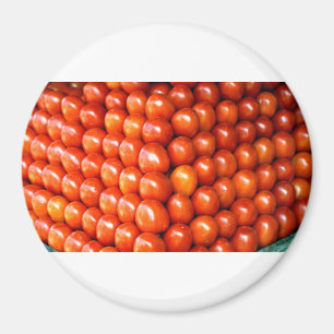 Stapel leckerer frischer Tomaten Magnet