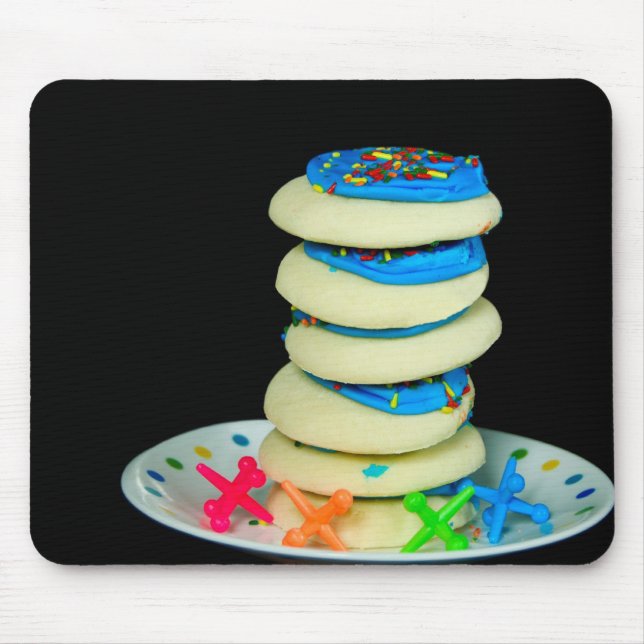 Stapel mit Jacken Mousepad (Vorne)