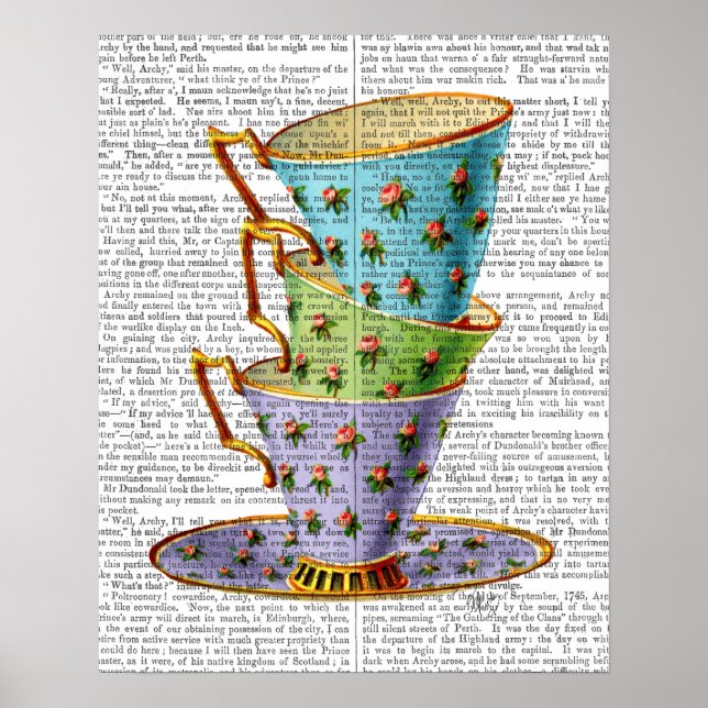 Stapel von drei Vintagen Teakups Poster (Vorne)