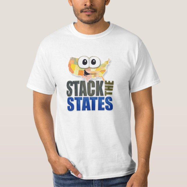 Stapeln Sie den Staats-T - Shirt (Vorderseite)