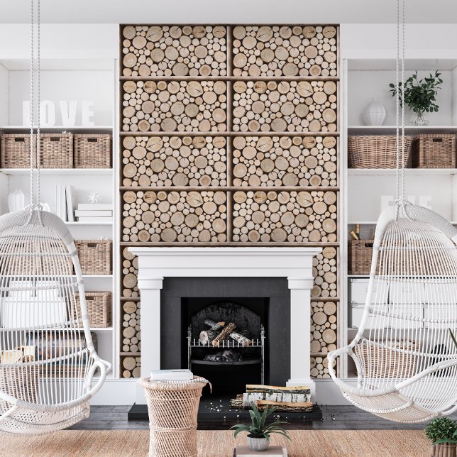 Stapelrackmuster aus Holz Tapete (Von Creator hochgeladen)