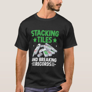 Stapelung von Kacheln und Brechen von Rekorden Kac T-Shirt