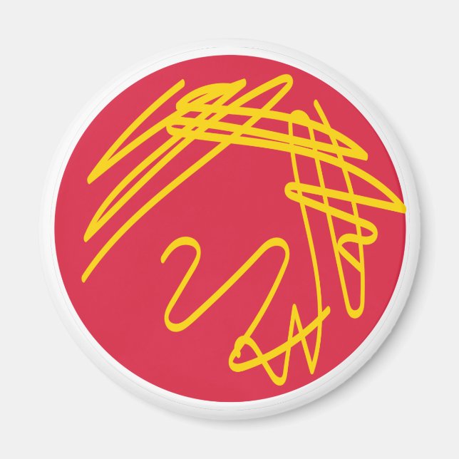 Staph aureus Culture Magnet (Vorne)