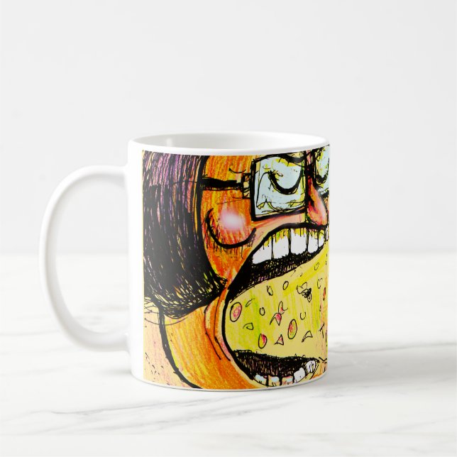 Staphneys besonderer Auswurf Kaffeetasse (Links)