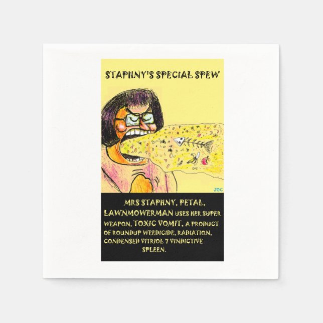 Staphny Spew table napkins Serviette (Vorderseite)