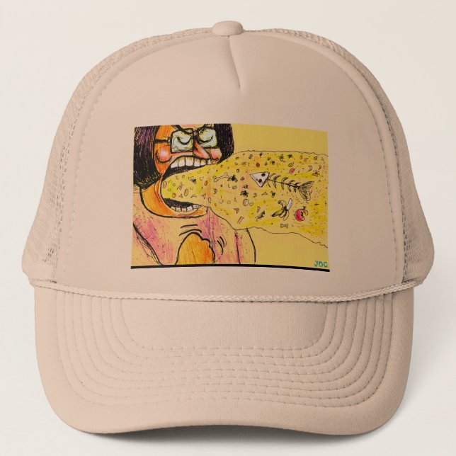 Staphny Spews Cap Truckerkappe (Vorderseite)