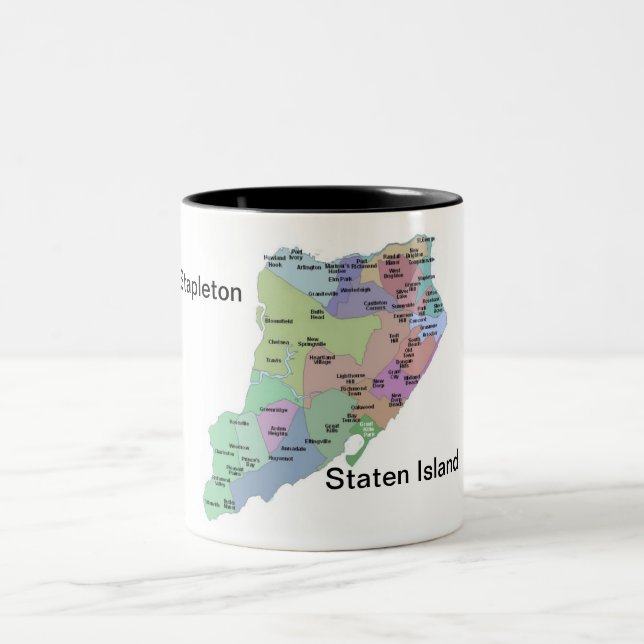 Stapleton, Staten Island ~ zwei tonen Tasse (Mittel)