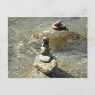 Staplungsfelsen-Postkarte Postkarte