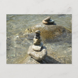 Staplungsfelsen-Postkarte Postkarte