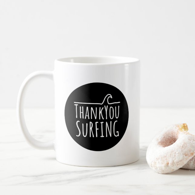 Staplungswellen-Tasse Kaffeetasse (Mit Donut)