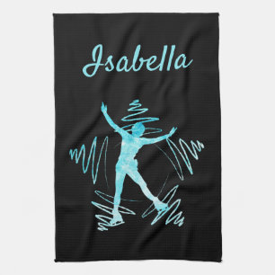 Star Abbildung Skaten Handtuchhalterung schwarz ge Geschirrtuch