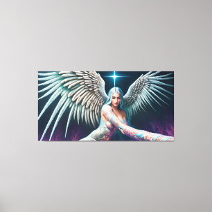 Star Angel Leinwanddruck